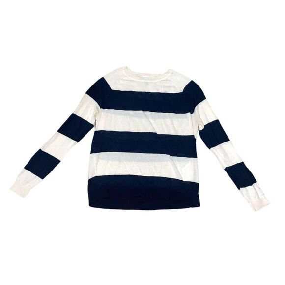Vero Moda Longsleeve Light Top - Navy & Cream - Picture 10 of 10